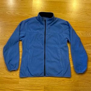 Land's end fleece zip up jacket